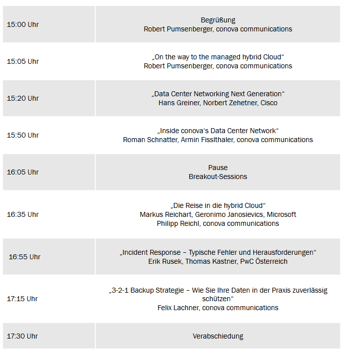 S-Day 2021 Timetable