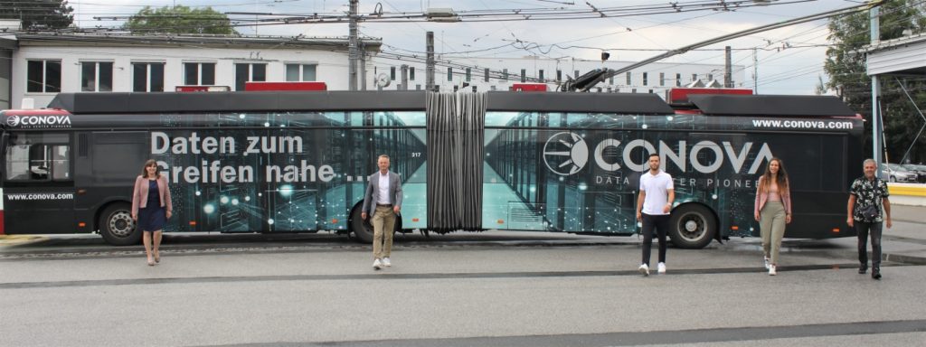 conova Bus des Monats September 2021 Daten zum Greifen nahe