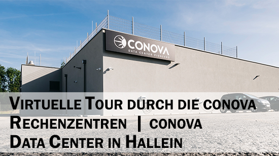 conova Virtuelle Tour Data Center Hallein
