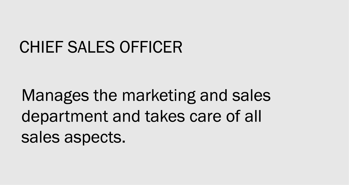 conova team Chief Sales Officer