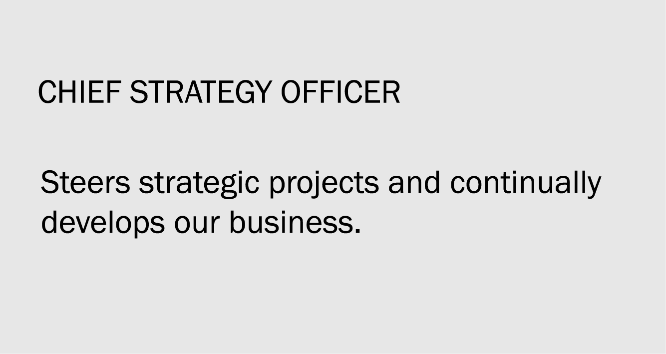 conova team Chief Strategy Officer