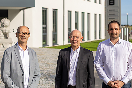 Günther Rohrecker, Josef Ramesberger und Markus Aigner